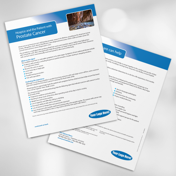 Prostate Cancer Flyer (HOS) Prostate Cancer Flyer (HOS)