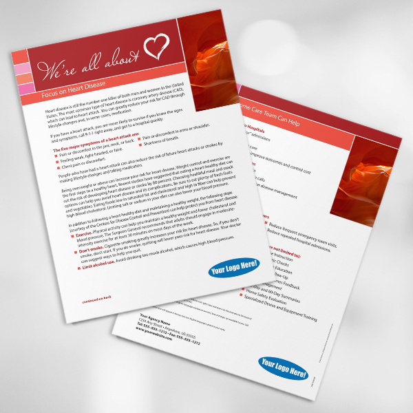 Heart Month Heart Disease Flyer (HH)