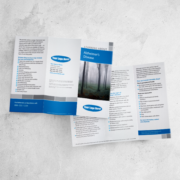 Alzheimer's Disease Brochure (PD)