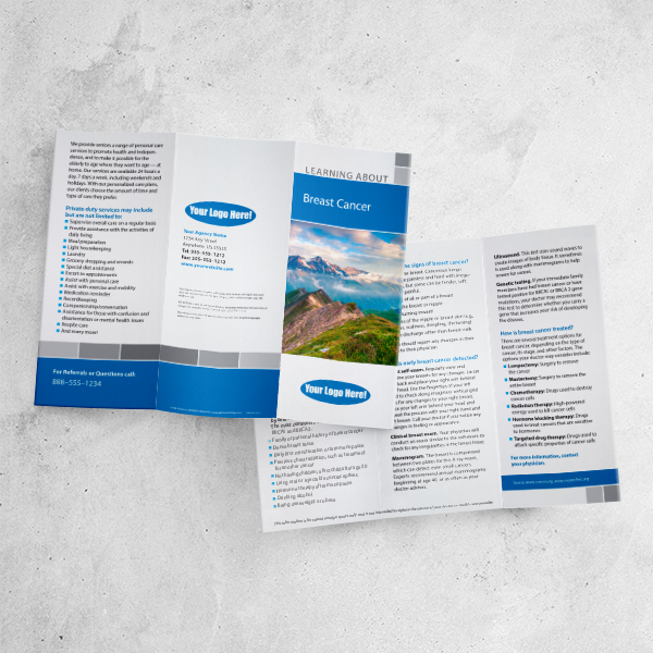 Breast Cancer Disease Brochure (PD)