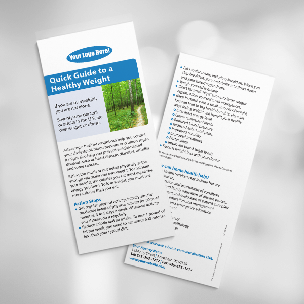 Weight Loss Rack Card (HH)