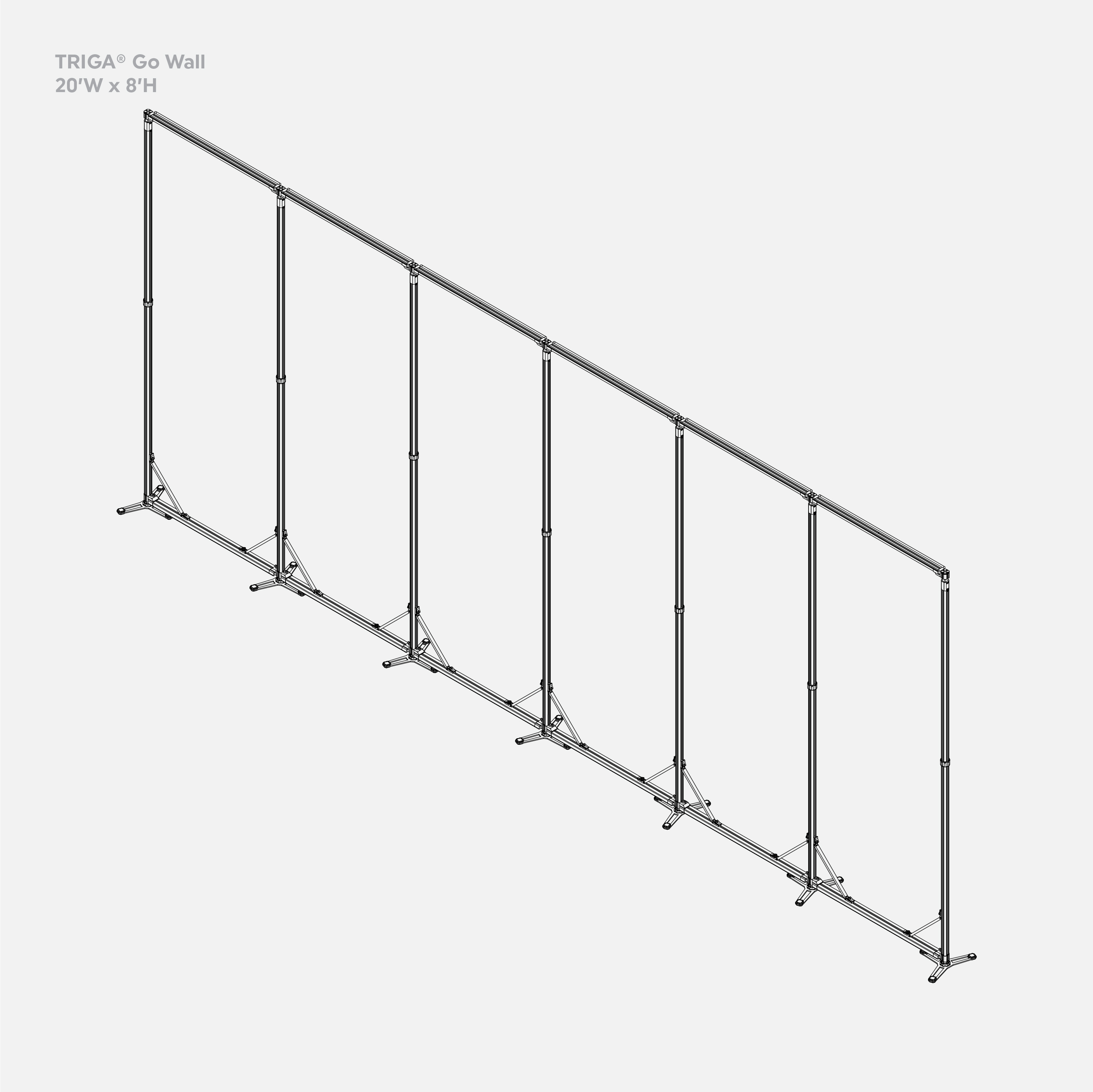 20' TRIGA GO Wall