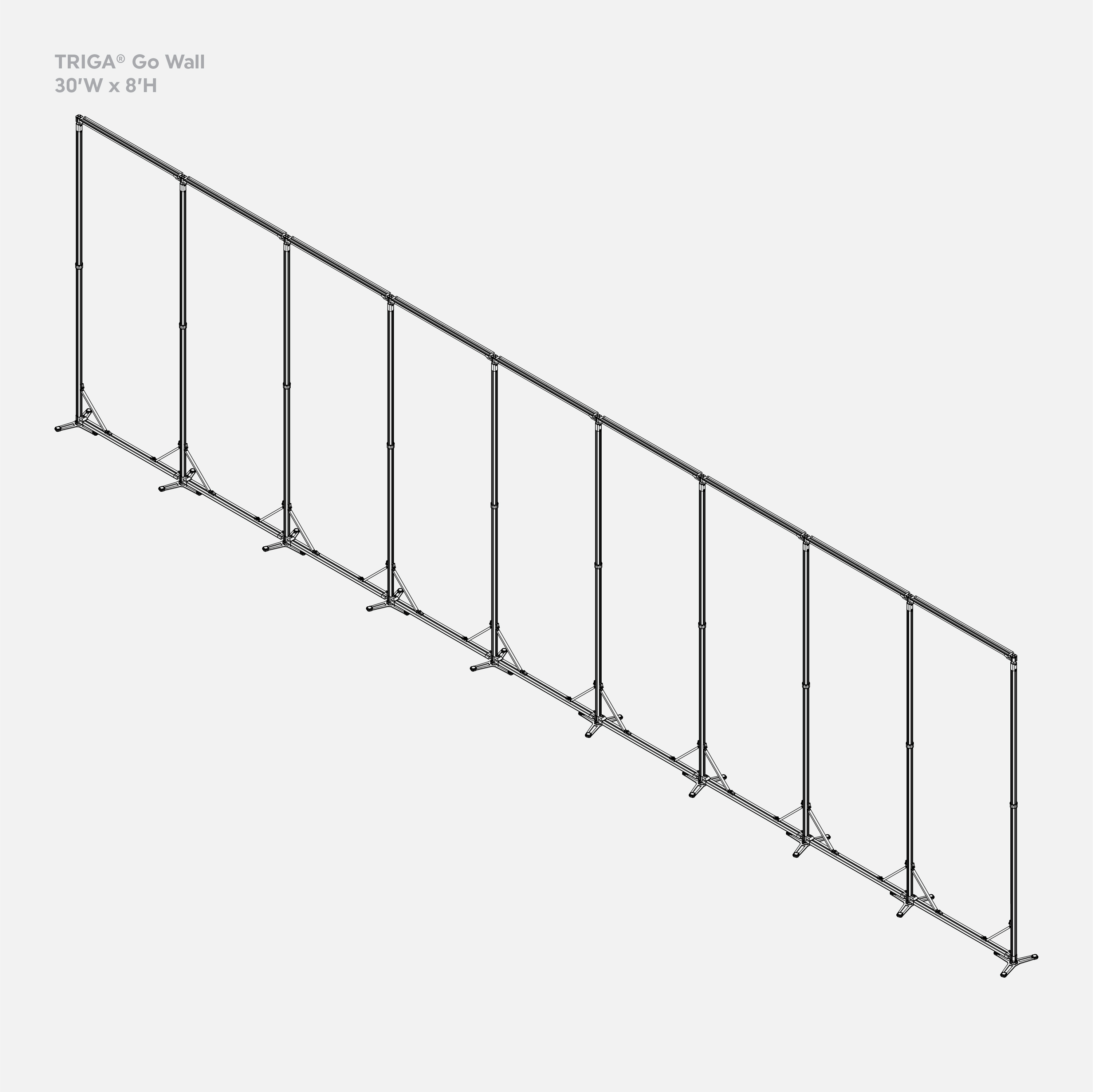 30' TRIGA GO Wall