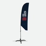 Straight Feather Flag