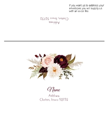 Return Address Front