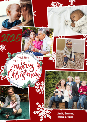 Merry Christmas- Happy New Year Front