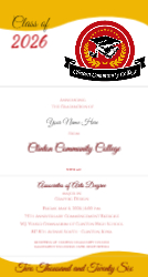 Graduation Announcement Layout 12 Front