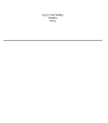 Return Address Front