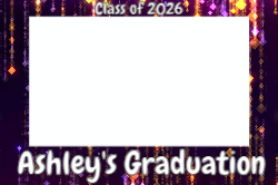 Jumbo Frame  Graduation Hats Front