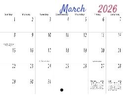 Blank Canvas w/ Holidays