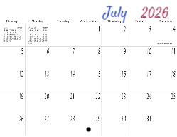 Blank Canvas w/ Holidays