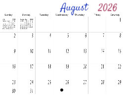 Blank Canvas w/ Holidays