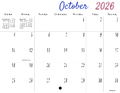 Blank Canvas w/ Holidays