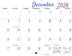 Blank Canvas w/ Holidays