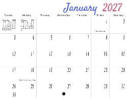 Blank Canvas w/ Holidays