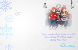 Christmas Fold Card 2 Inside