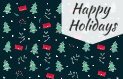 Christmas Fold Card Outside