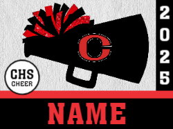 Cheer Sign 2 Front