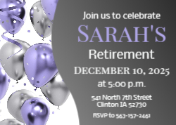 Retirement Party Front