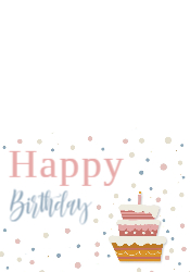 Birthday Card Outside