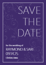 Save the Date Front