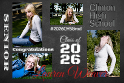 Graduation Removable Cling 1 Front