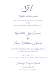 Monogram Translucent Front