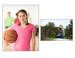 Flowers - 2 photos per page