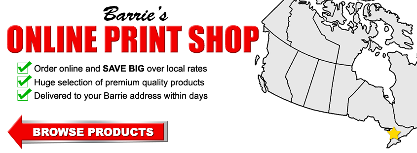 Online Barrie Printing Services