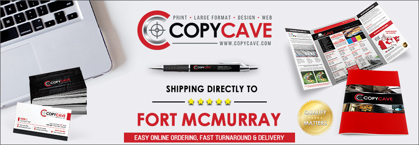 Online printing services delivered to Fort McMurray