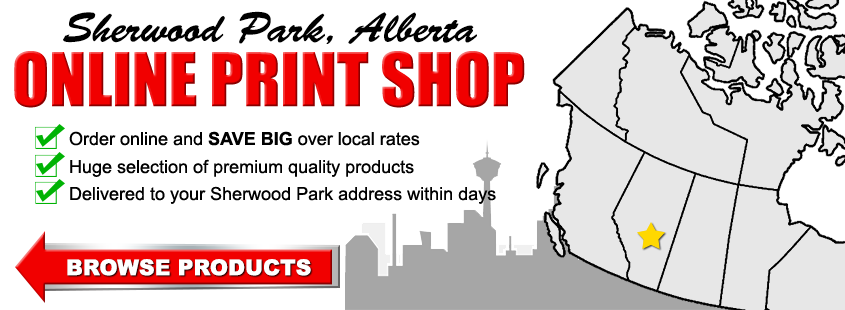 Sherwood Park's online print shop