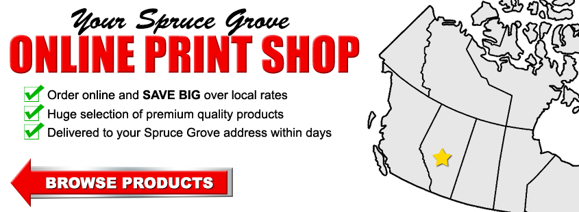 Online Spruce Grove Printing Services
