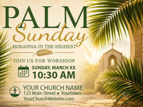 Palm Sunday Service
