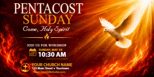 Pentecost Template Design
