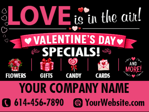 Love is in the Air Valentine's Day Specials
