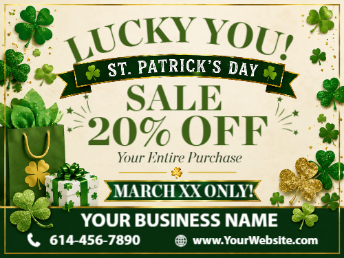 Lucy You St Patrick's Day design
