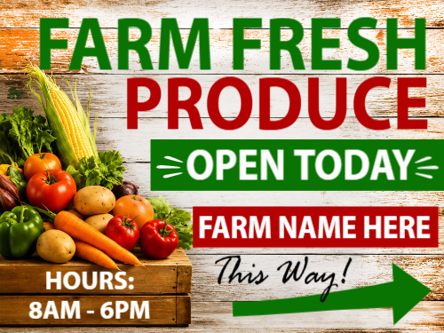 Farm Fresh Produce Design