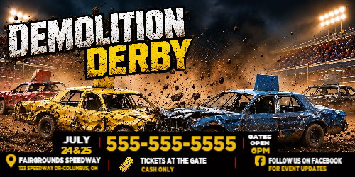 Demolition Derby Template