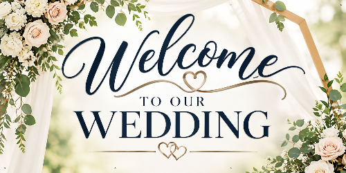Welcome to Our Wedding
