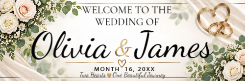 Welcome to the Wedding of...