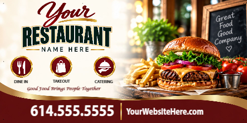 Burger Template Design