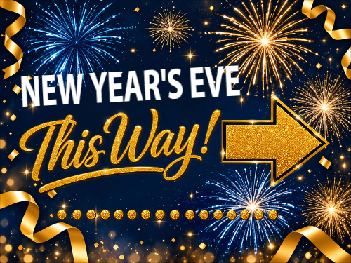 New Year's Eve Party Directional