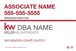 Keller Williams White Main Panel 20x30