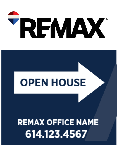 Vertical OPEN HOUSE Directional