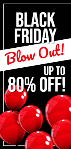 Black Friday Pole Banner