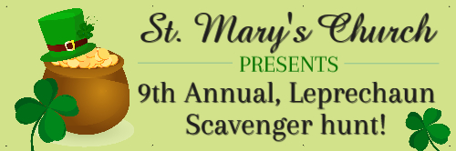 2' x 6' St Patrick's Day Vinyl Banner