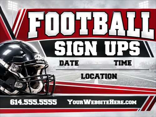 Football Sign Ups
