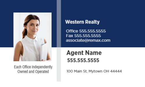 RE/MAX Collection Business Card w/ Photo