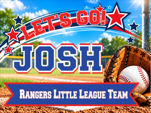 Baseball Spirit Sign