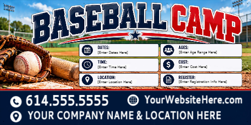 Little League Baseball Camp